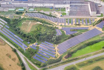 Completato il parco fotovoltaico da 9,8 MW nello stabilimento di Burgo Ardennes