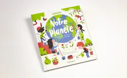 Notre planète - Éditions Grund - Copertina di Thomas Bass