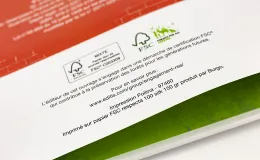 Prodotta interamente con fibre riciclate, Respecta 100 Satin è certificata FSC Recycled Credit