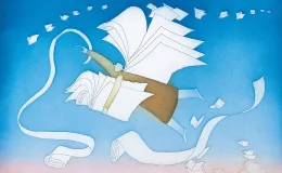 1997 / Jean-Michel Folon, Ali di carta
