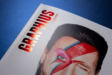 L’ultima edizione di Graphius Magazine è stampata su carte Burgo Papers