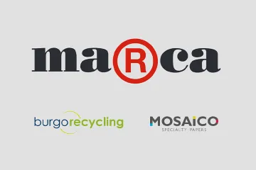 Burgo Recycling e Mosaico alla fiera Marca 2024
